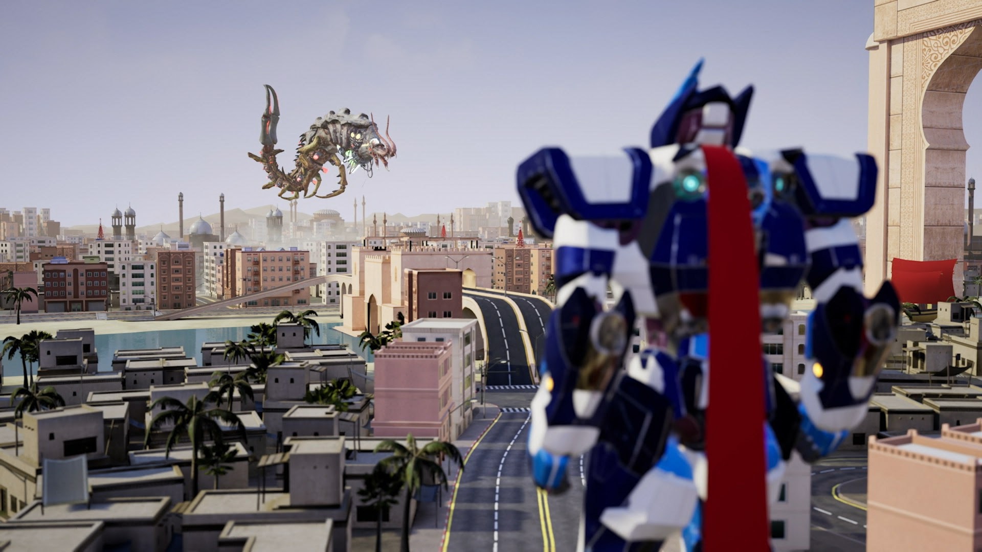 Override: Mech City Brawl é um jogo brasileiro de pancadaria entre