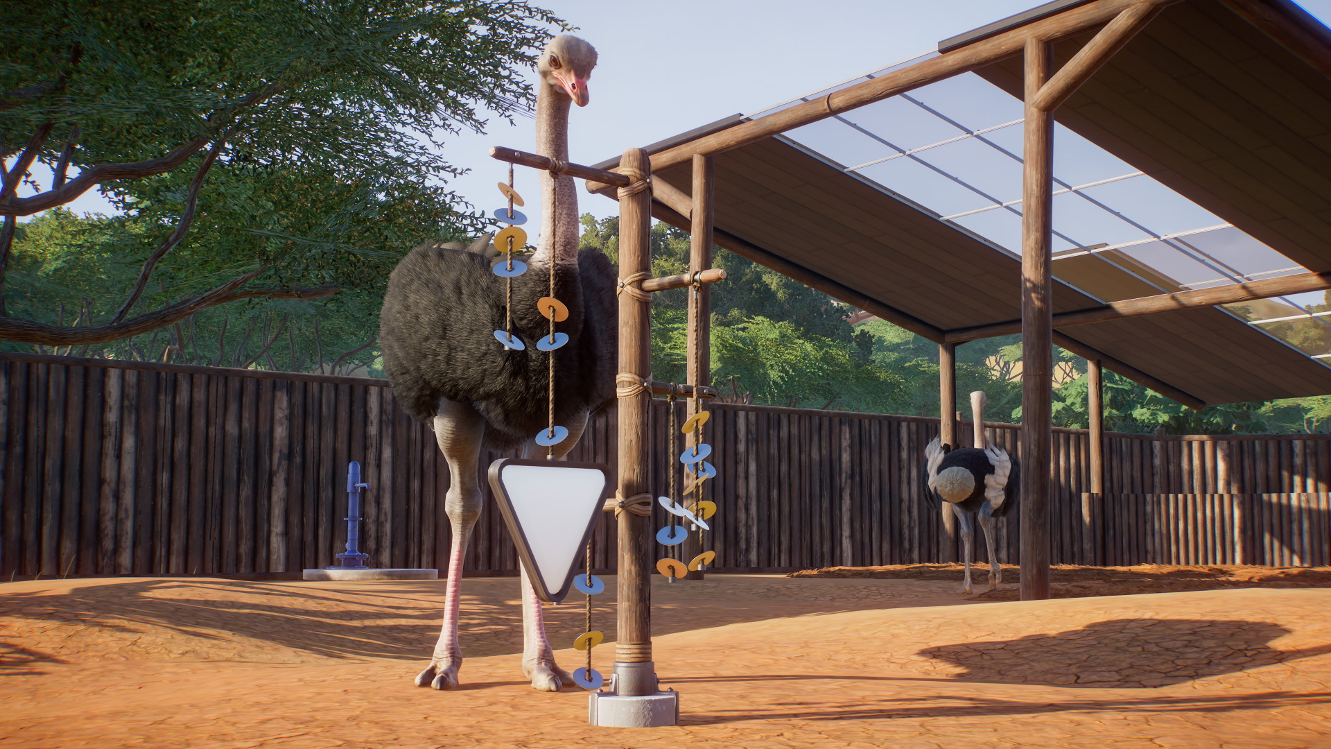 A screenshot from the Planet Zoo beta