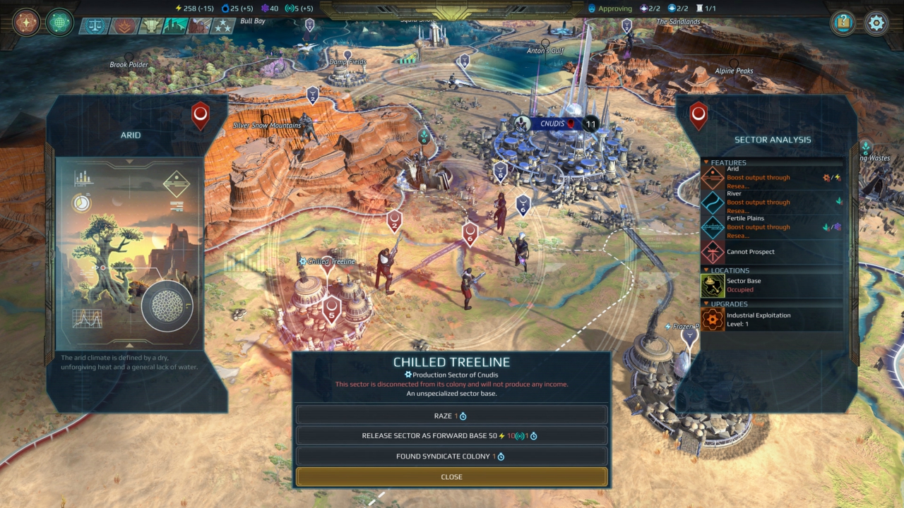 Meeting the enemy in Age of Wonders: Planetfall