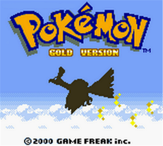 Pokemon Gold Title Screen