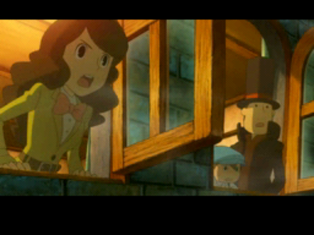 Prof Layton 4 - Emmy Shouting