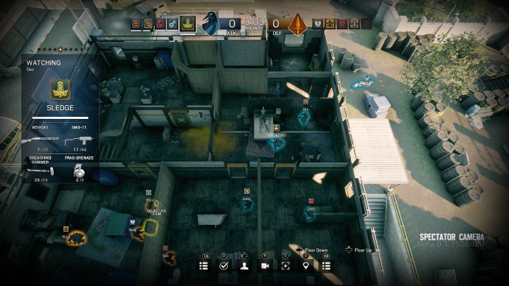 Rainbow Six Siege spectator tactical cam