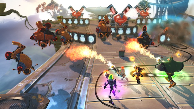 Ratchet & Clank: All 4 One - Flamethrower