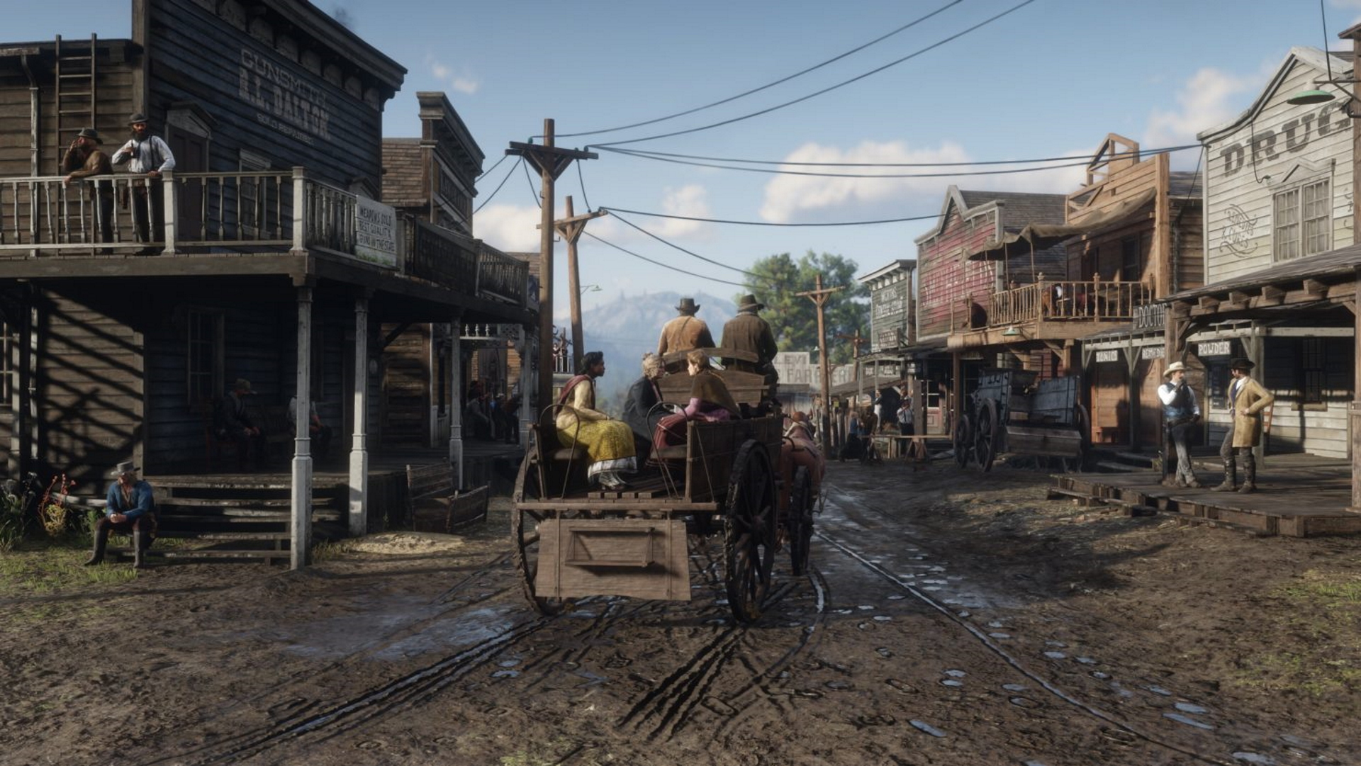 A screenshot from Red Dead Redemption 2 PC
