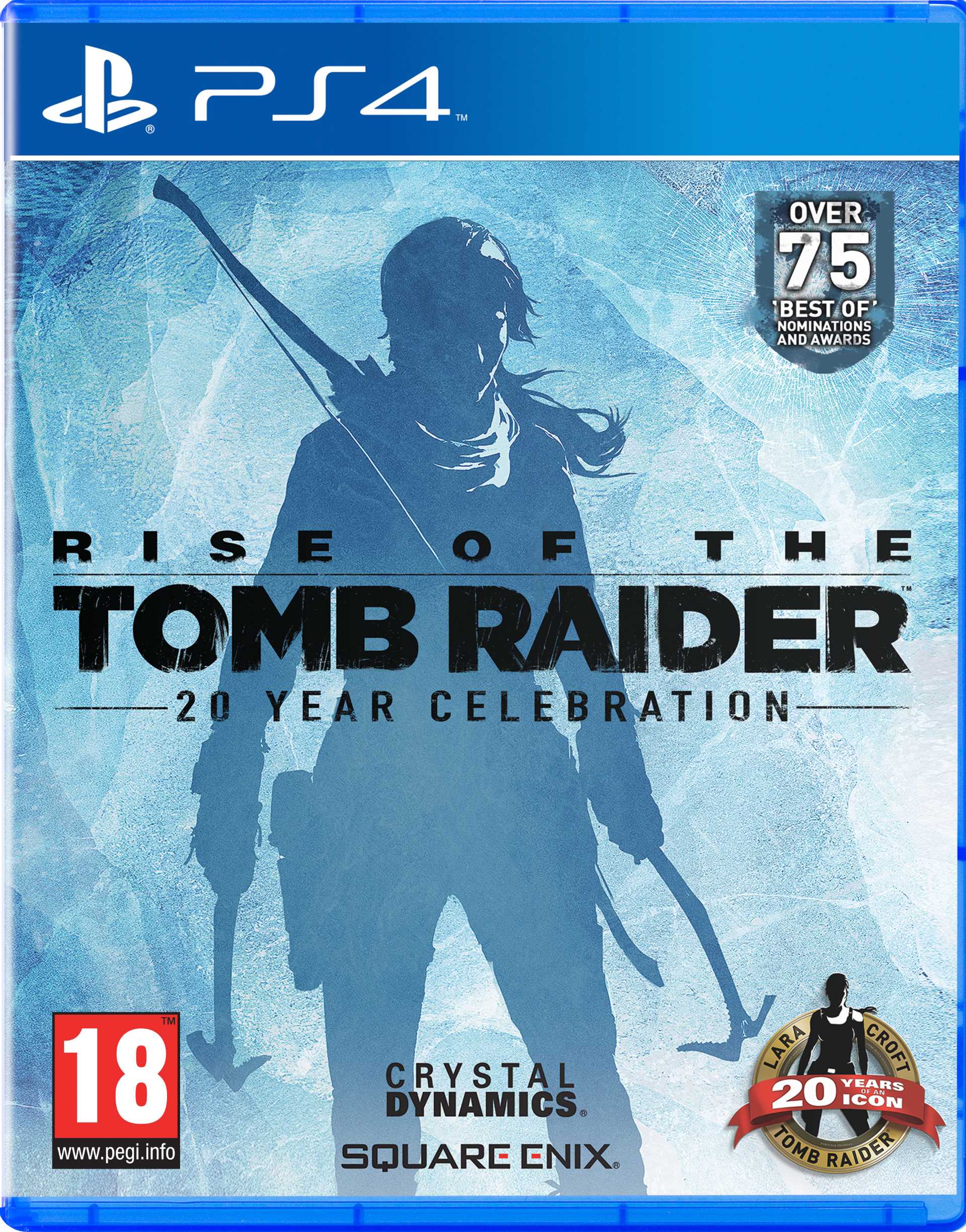 Rise of the Tomb Raider PS4 packshot