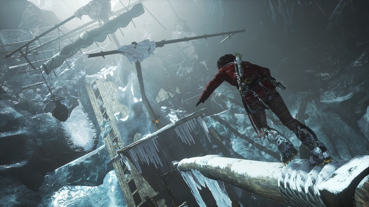 Rise of the Tomb Raider - ice
