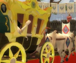 The Queen Comes to Town in RuneScape