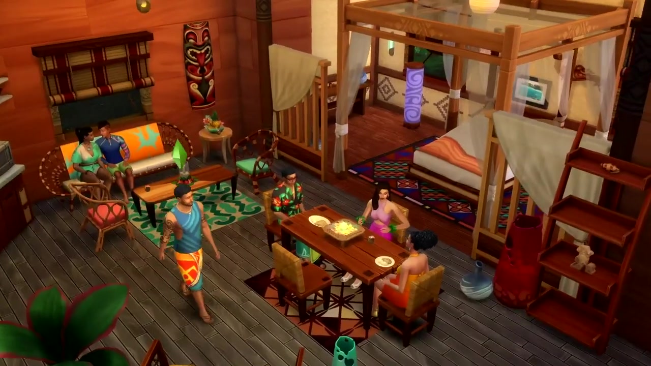 The Sims 4 Island Living