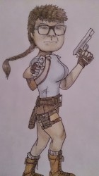 Sam Clay Lara Croft