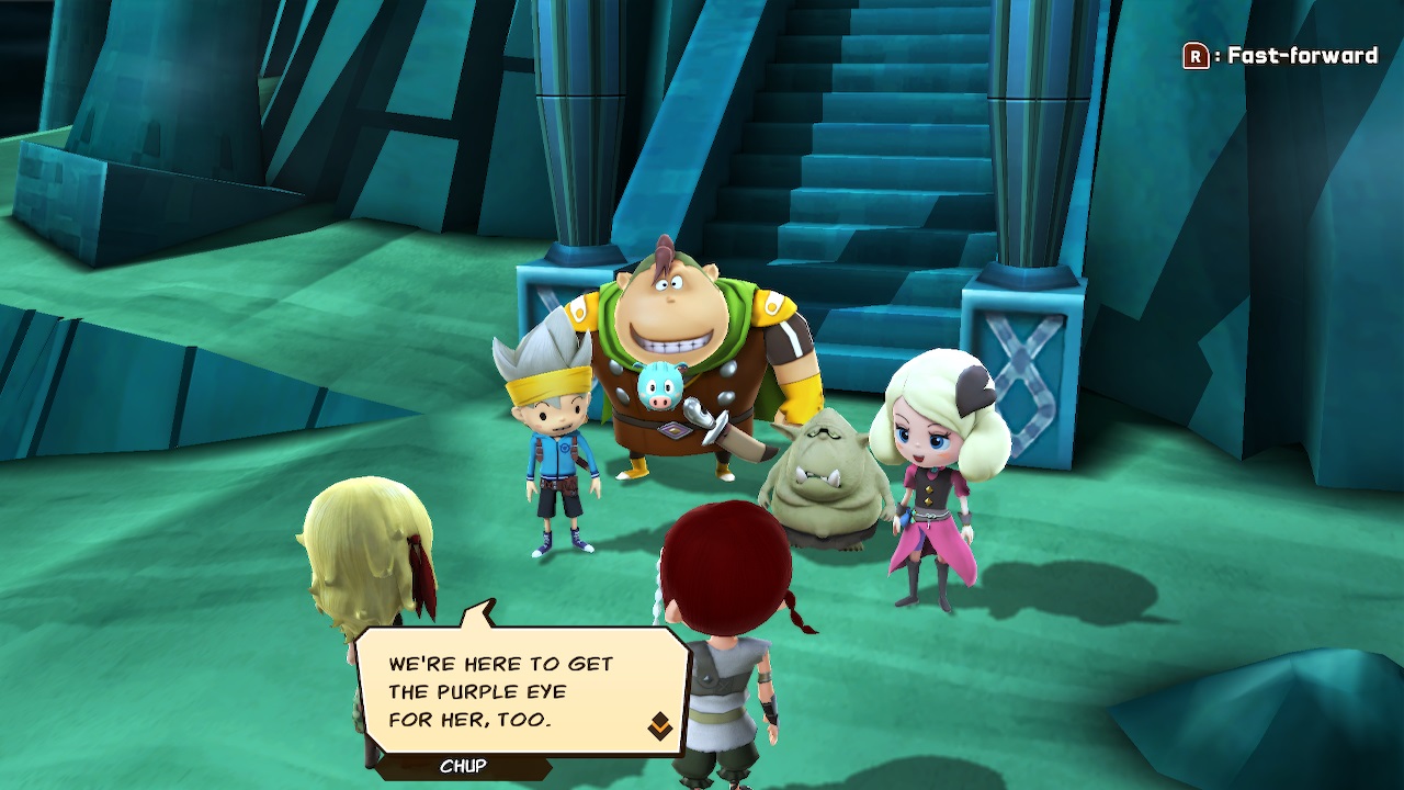 A screenshot from Snack World: The Dungeon Crawl - Gold