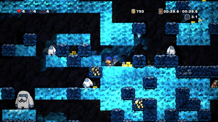 Spelunky Screen Ice