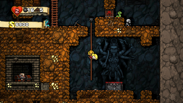 Spelunky - Rescue