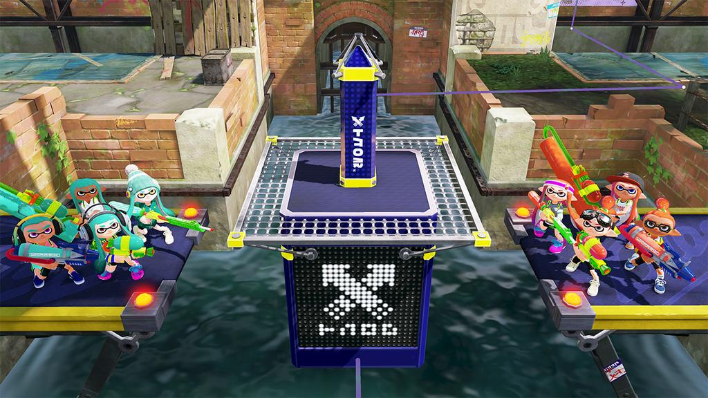 Splatoon Tower Mode