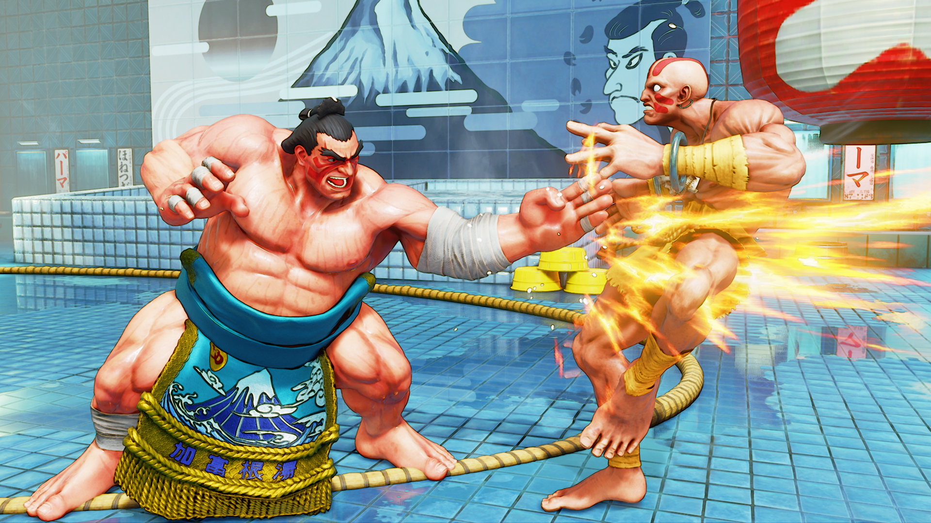 A screenshot from Street Fighter V: Champion Edition on PS4