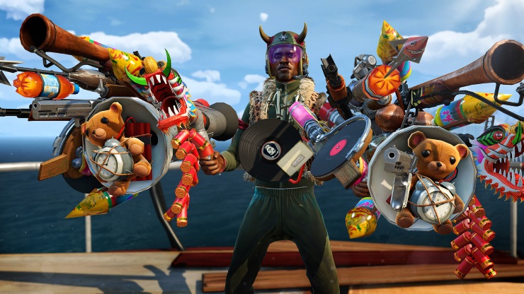 Sunset Overdrive weapons