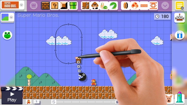 Super Mario Maker Screenshot