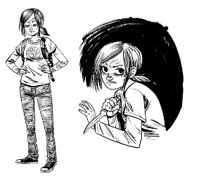 Faith Erin Hicks - The Last of Us: American Dreams #3, p. 20 (Dark