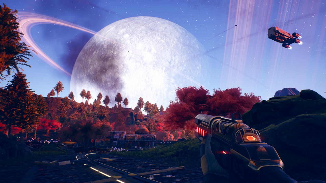 The Outer Worlds can be very pretty, sometimes