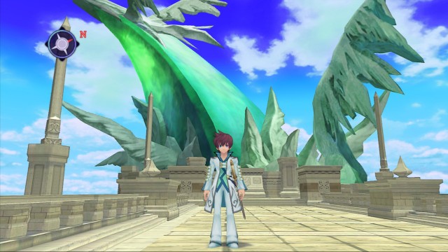 Asbel before the cryas in Tales of Graces f