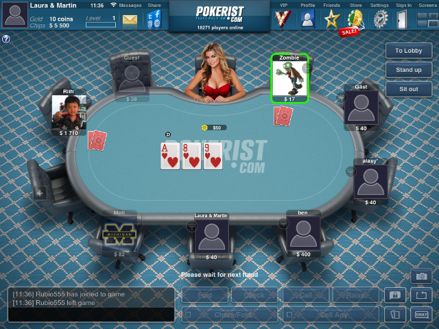 Texas Poker - Screenshot