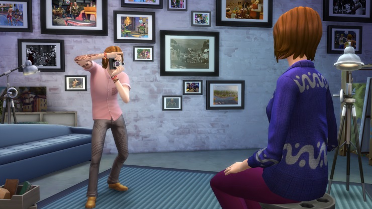 The Sims 4 Get to Work - Photography