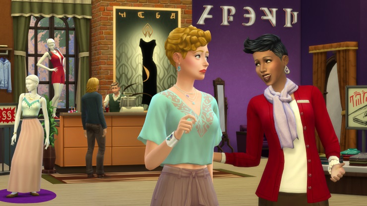 The Sims 4 Get to Work - Retail