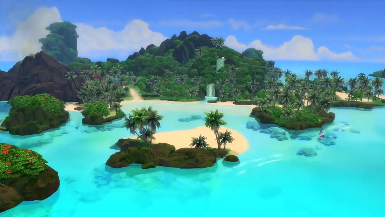 The Sims 4 Island Living