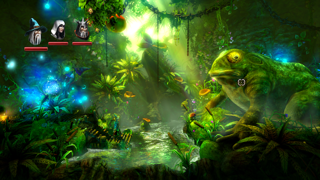 Trine 2 - Amadeus and the Giant Frog