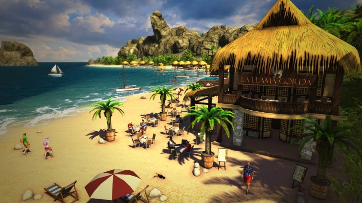 Tropico 5 beach