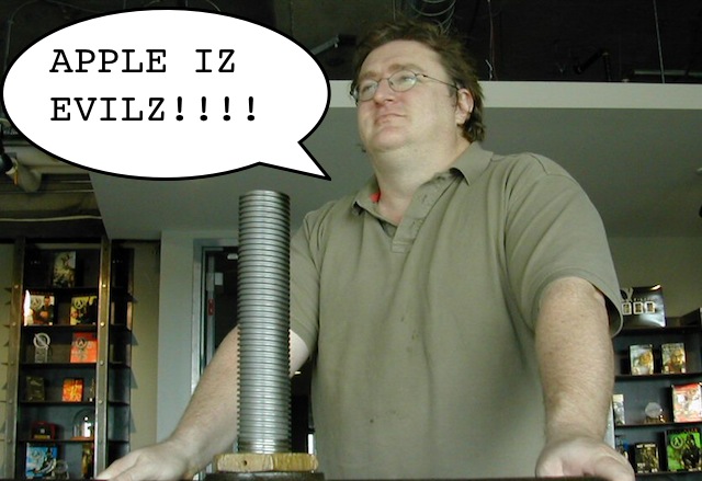 Gabe Newell Apple 