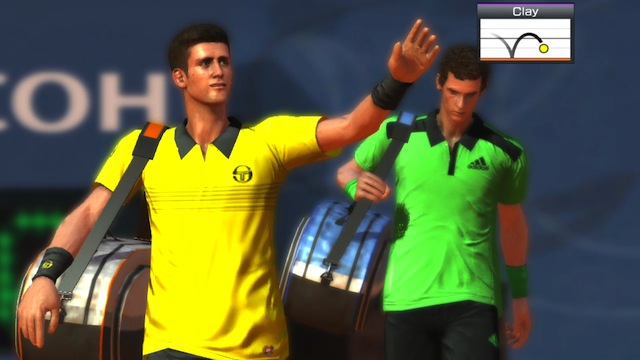 Virtua Tennis 4 - Djokovic & Murray
