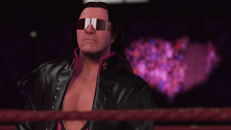 WWE 2K16 Bret Hart was actually a good wrestler