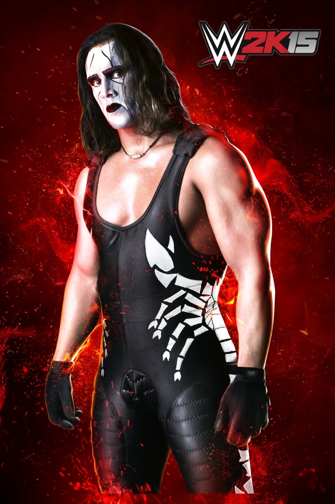 WWE2K15 Sting Black&White