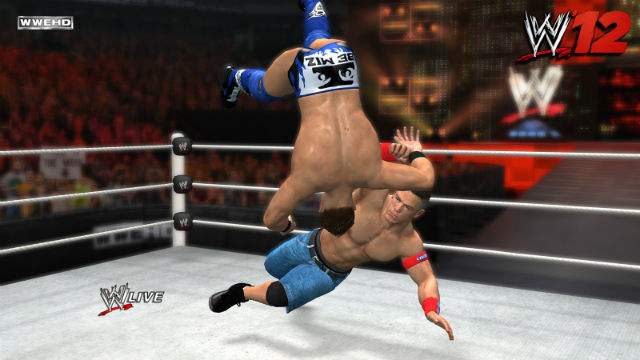 WWE '12 - Cena Hiptoss