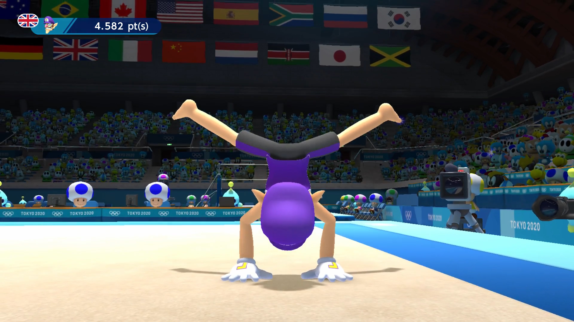 The top 5 best events in Mario & Sonic Tokyo 2020: Gymnastics