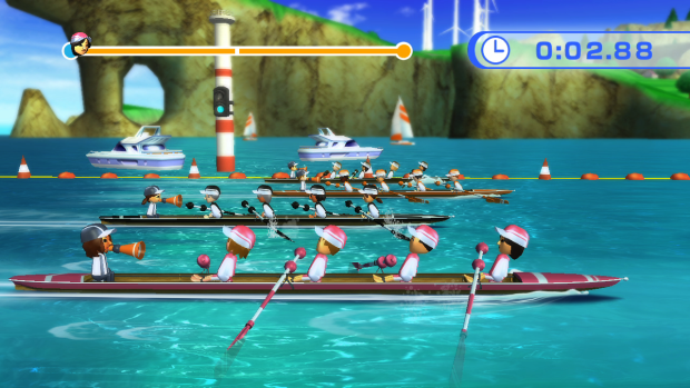 Wii Fit U Canoe