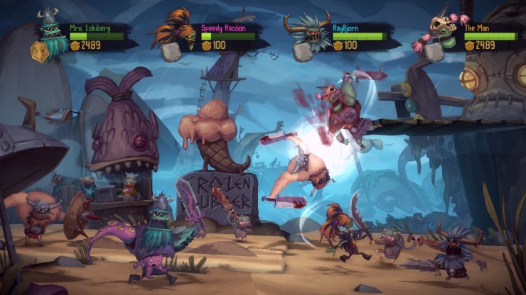 Zombie Vikings PS4 Screenshot