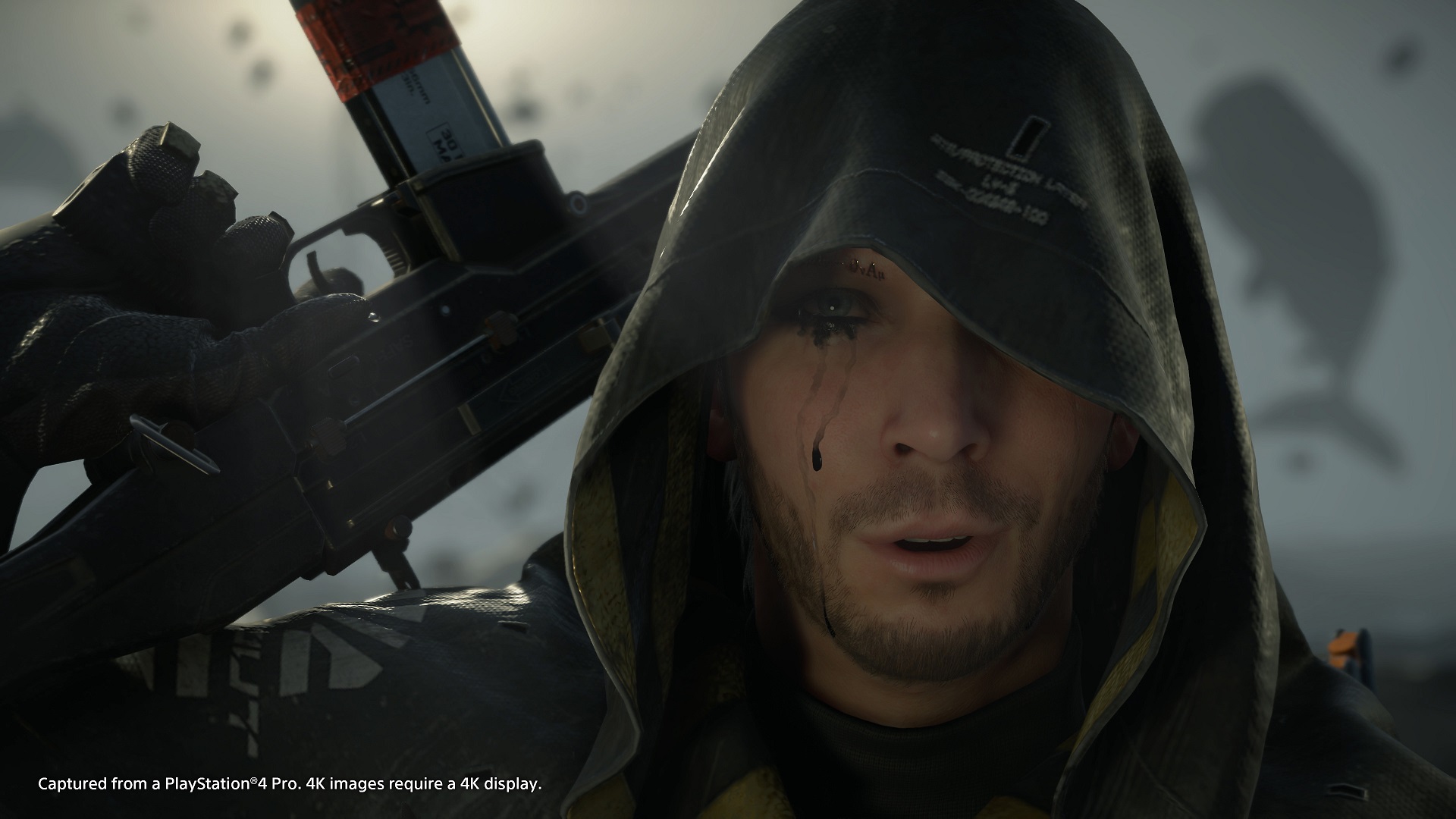 A screenshot from Death Stranding, PS4.