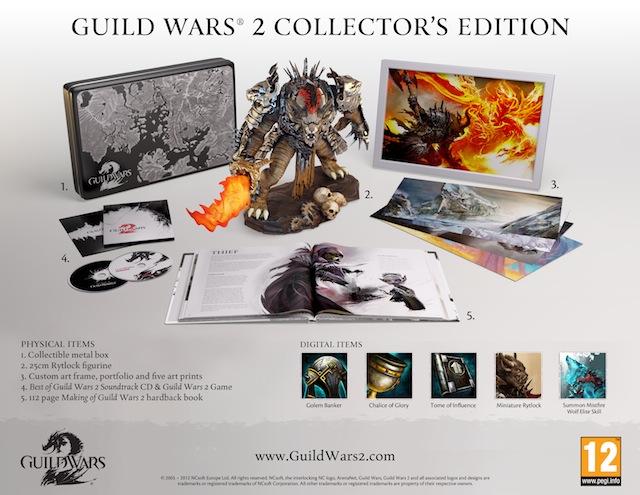 Guild Wars 2 - Collector's Edition Contents