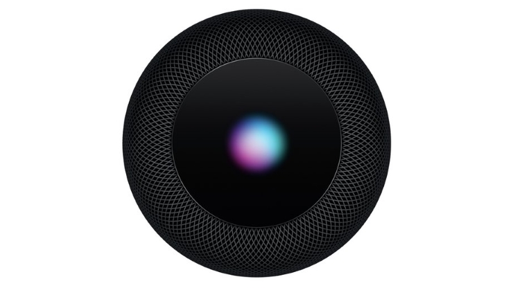 Apple HomePod: Top view, Siri integration