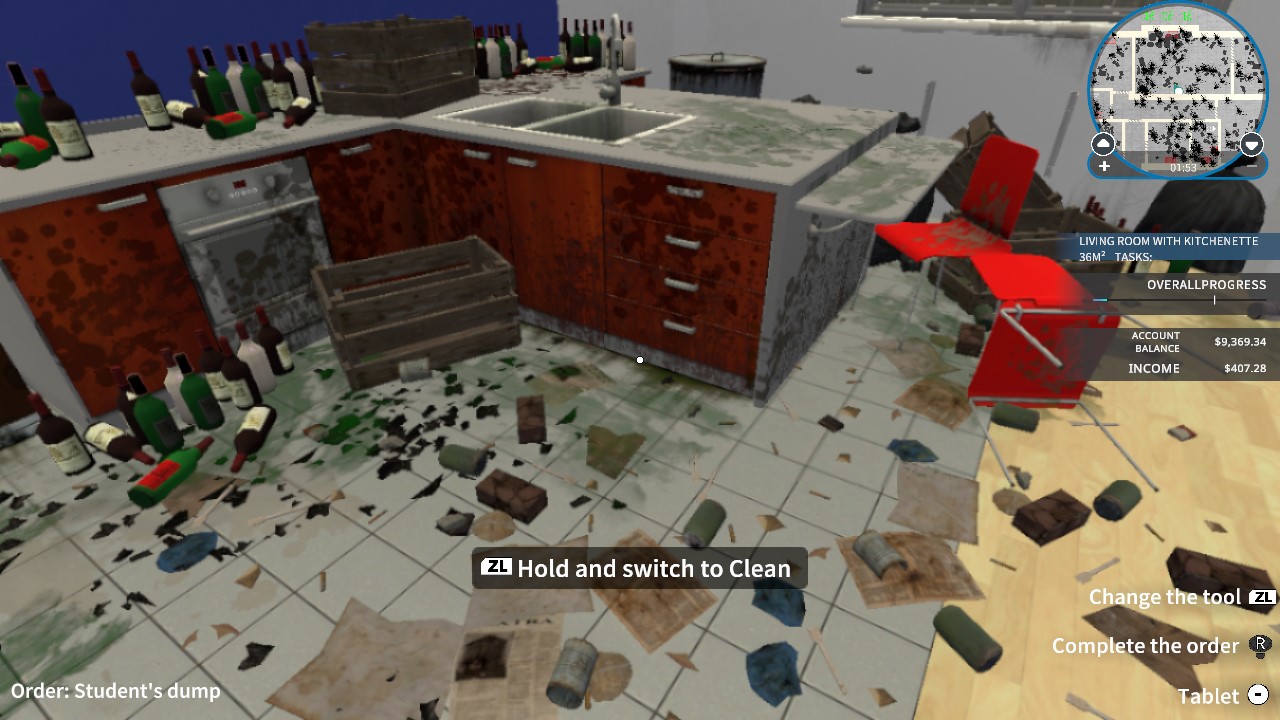 A screenshot from House Flipper