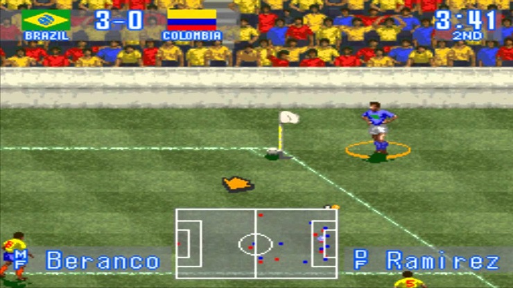 International Superstar Soccer Deluxe (SNES) Review - Sports Video Game  Reviews