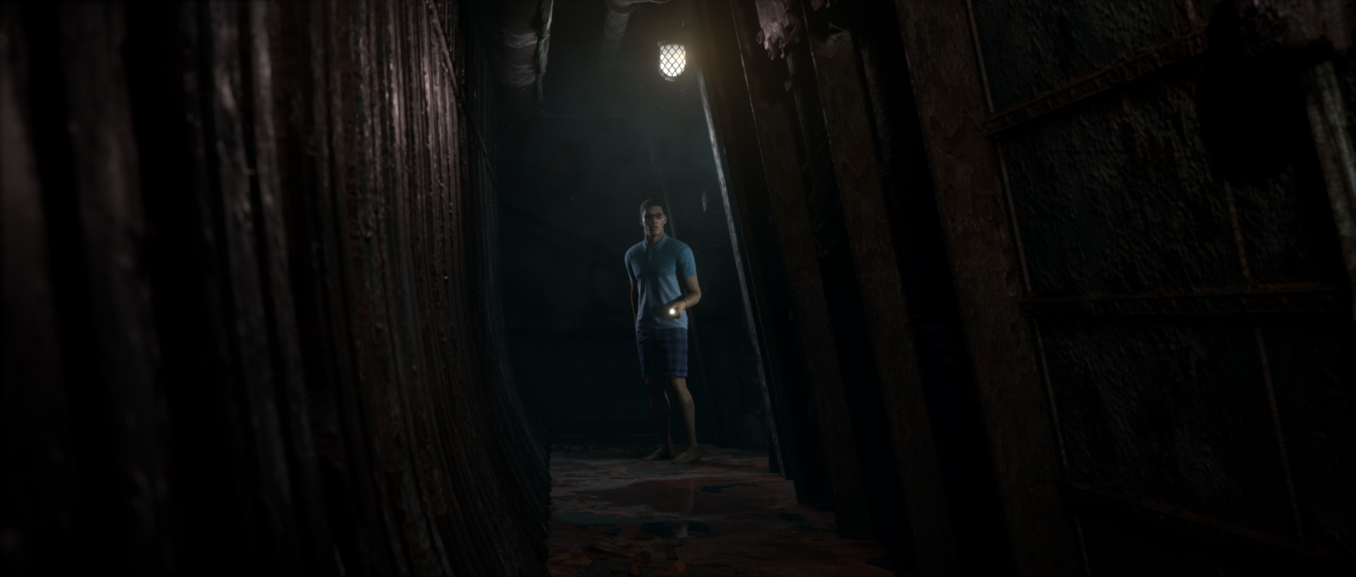 A screenshot from The Dark Pictures: Man of Medan on PS4