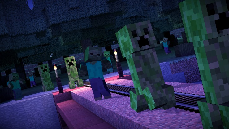 minecraft story mode creepers
