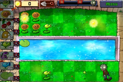 plants vs zombies. Plants vs. Zombies In-Game