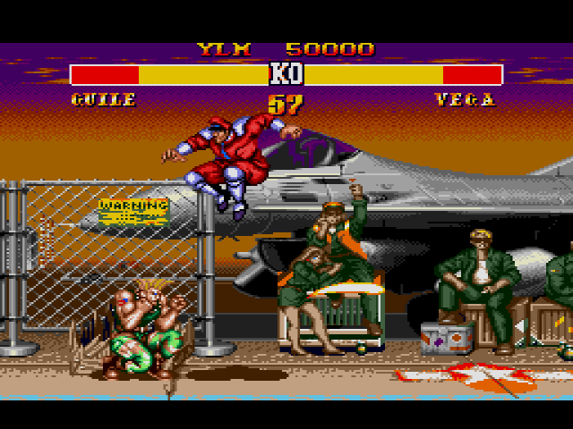 Street-Fighter-II-Guile-vs-M-Bison/Vega