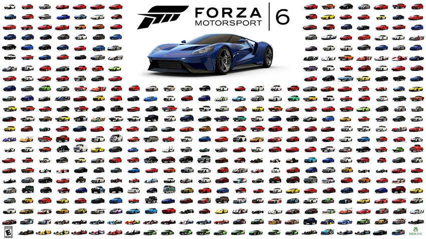 All the Cars in the New Forza Motorsport so Far