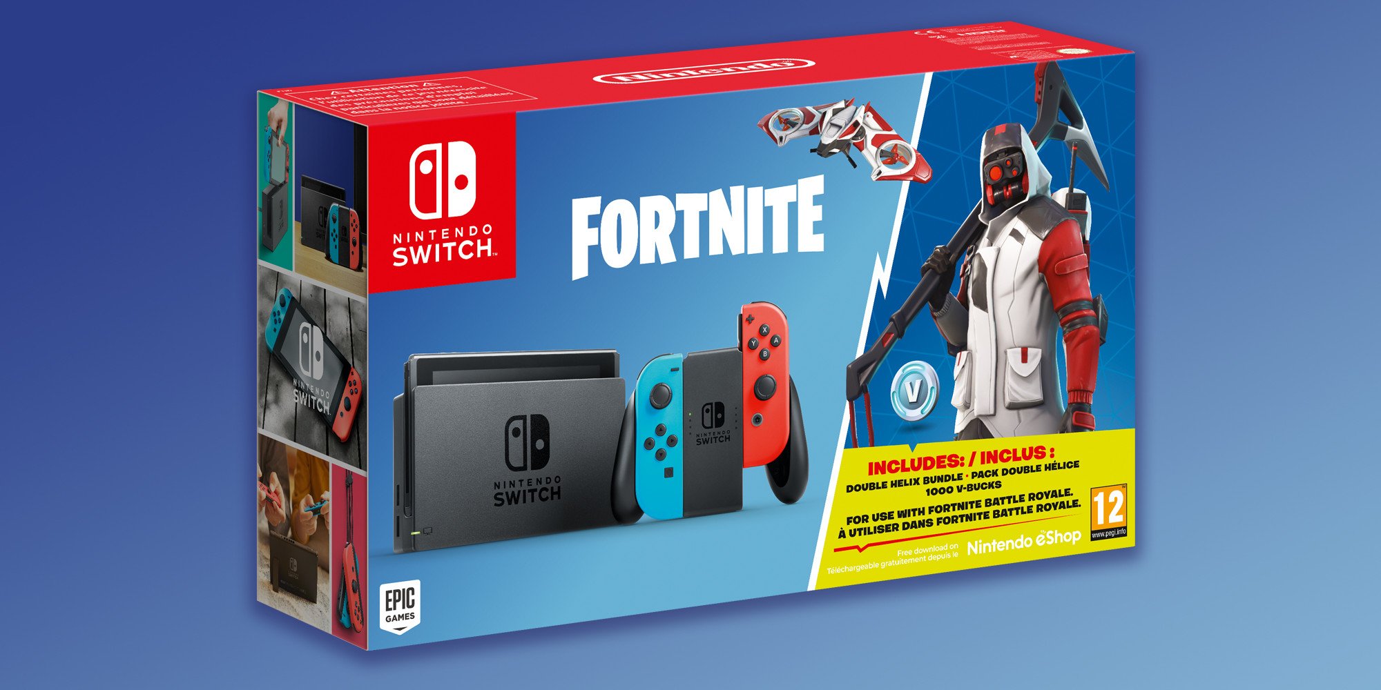 nintendo announces a fortnite nintendo switch bundle with in game items v bucks and more for october 5 release - fortnite beginners guide switch