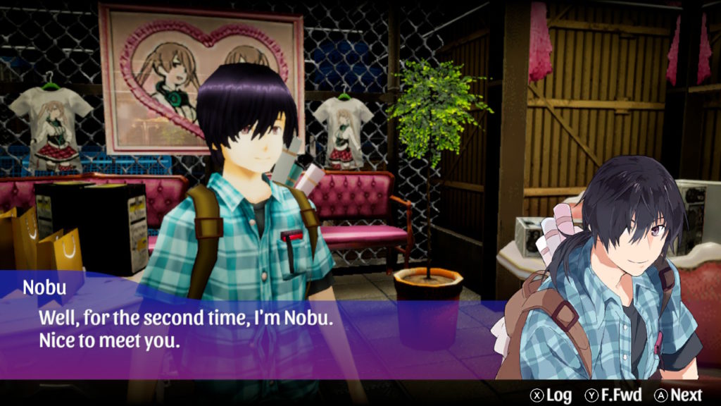 A screenshot of Akiba's Trip: Hellbound and Debriefed