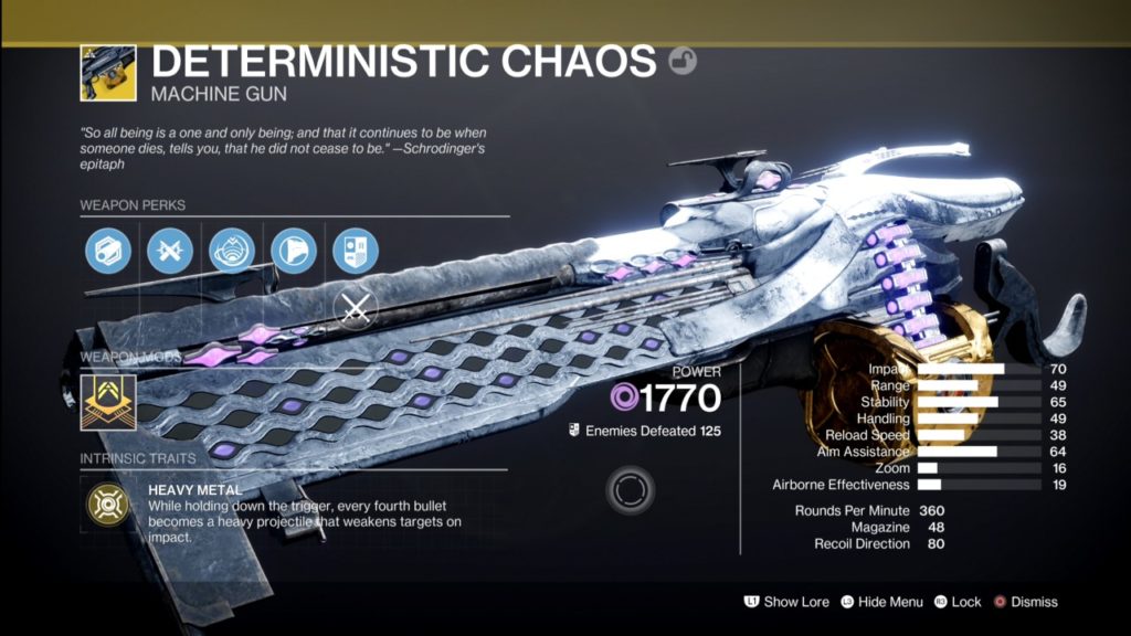Destiny 2: Lightfall | How to get Deterministic Chaos